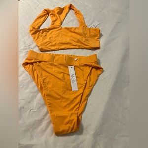 NWT Riot Swim Vista top in Citrus size small